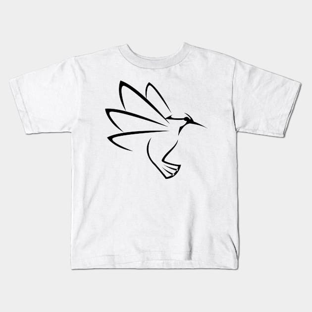 Hummingbird Kids T-Shirt by FromBerlinGift